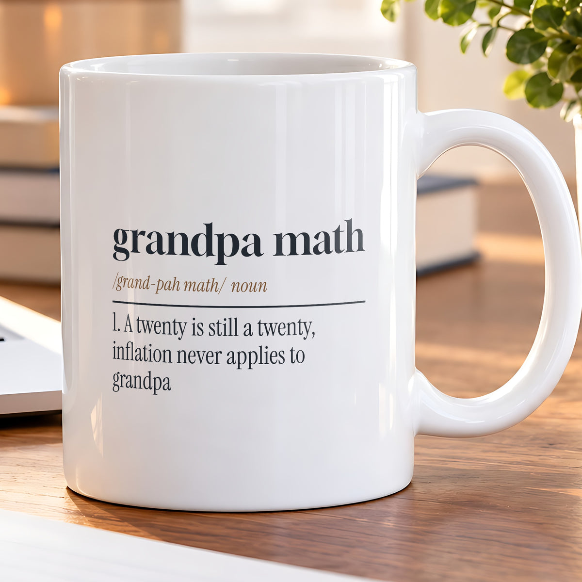 Funny Grandpa Math Dictionary Coffee Mug For Grandpa - photo 5
