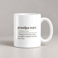 Funny Grandpa Father's Day Coffee Mug Grandpa Wave Dictionary - photo 1