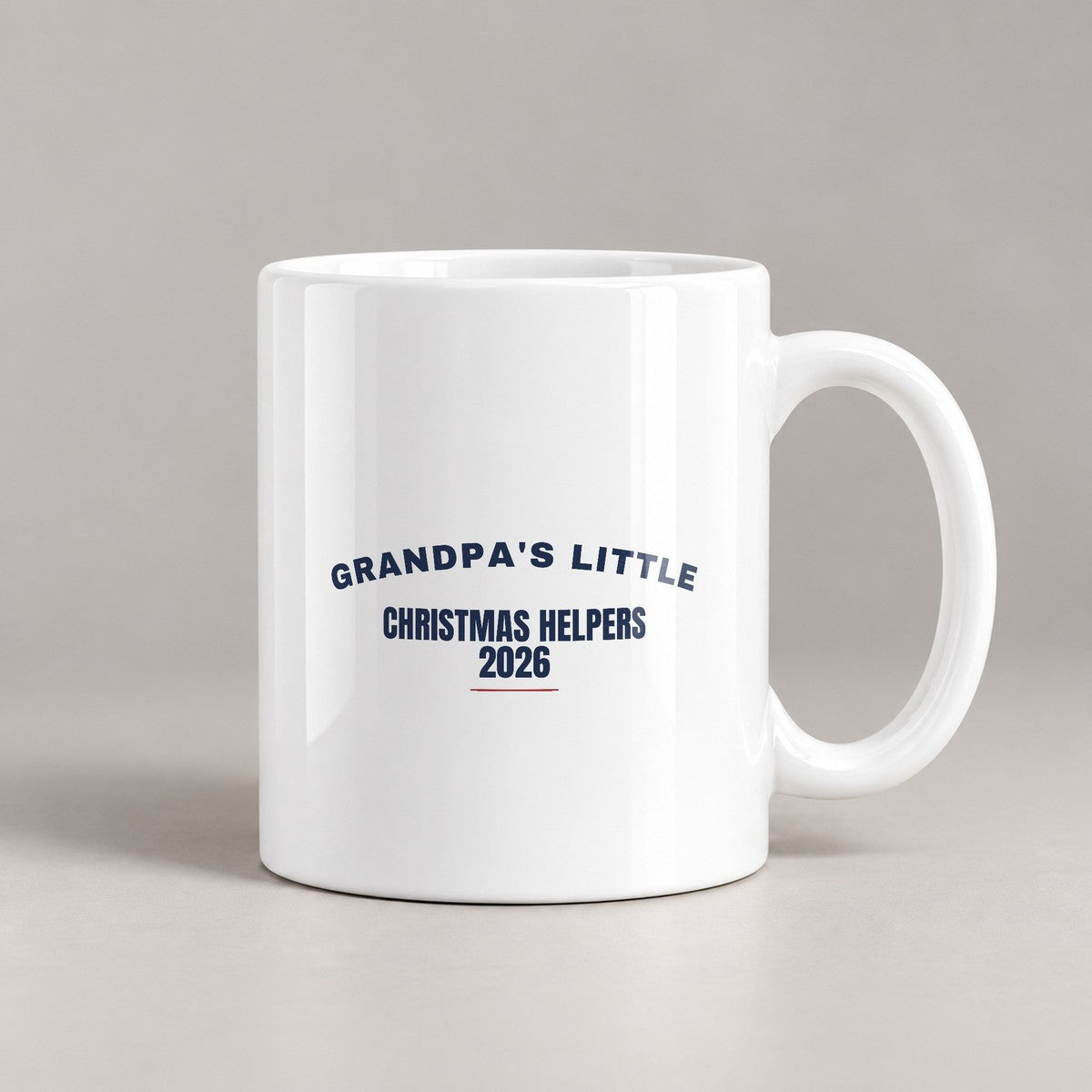Grandpa's Little Christmas Helpers 2026 Coffee Mug For Grandpa - photo 1