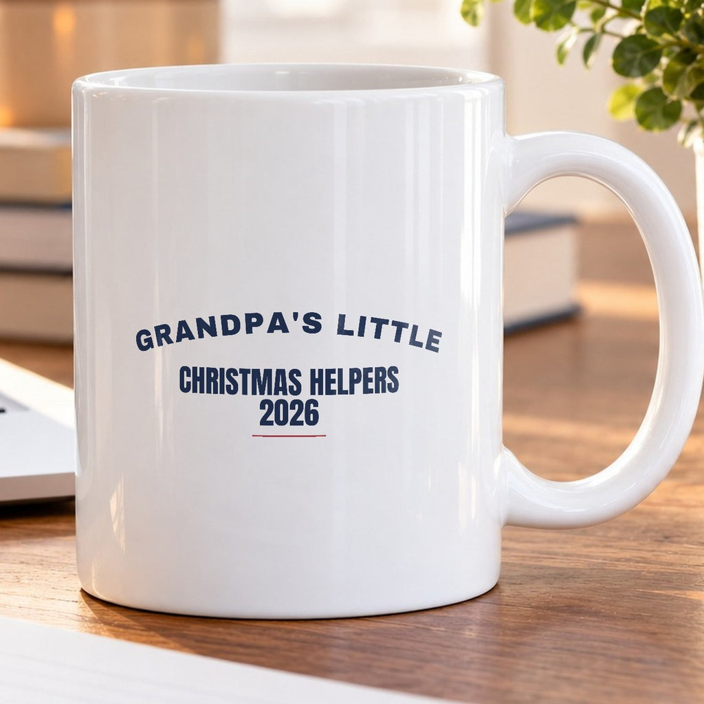 Grandpa's Little Christmas Helpers 2026 Coffee Mug For Grandpa - photo 5