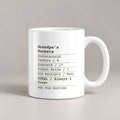 Father's Day Coffee Mug Grandpa's Pockets Receipt Butterscotch - photo 1