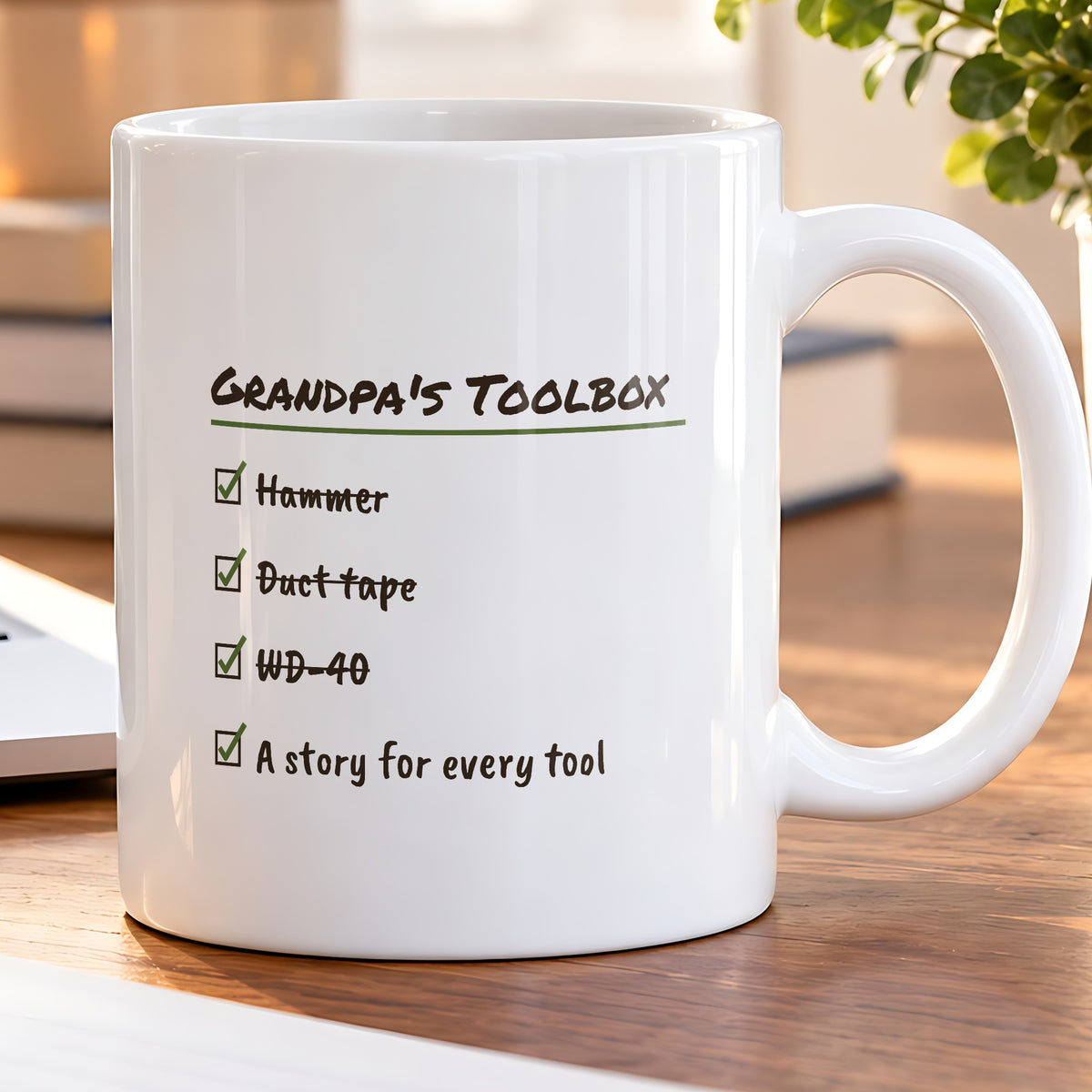 Funny Grandpa Toolbox Checklist Coffee Mug For Grandpa - photo 5