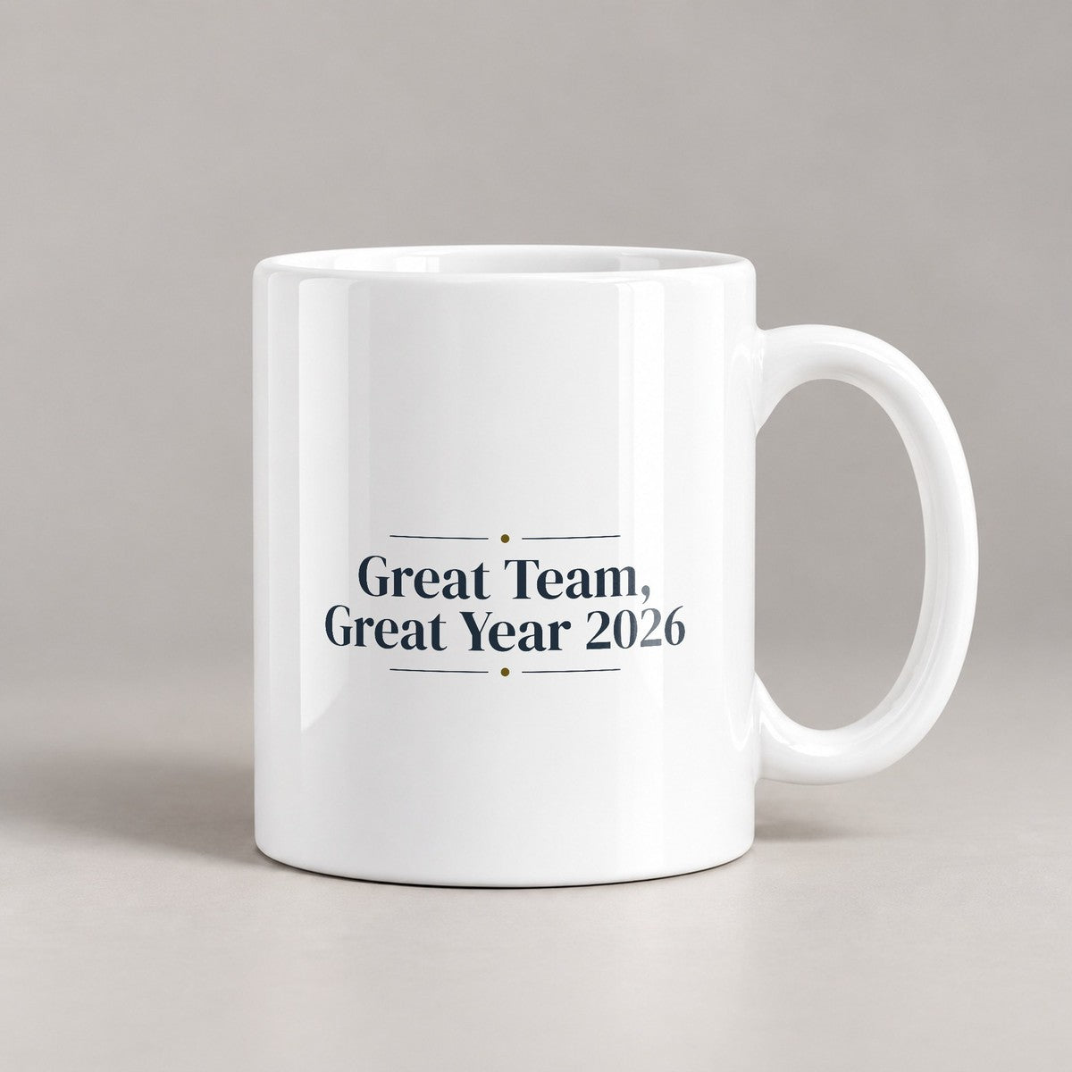 Christmas Coffee Mug Great Team Great Year 2026 For Coworkers - photo 1