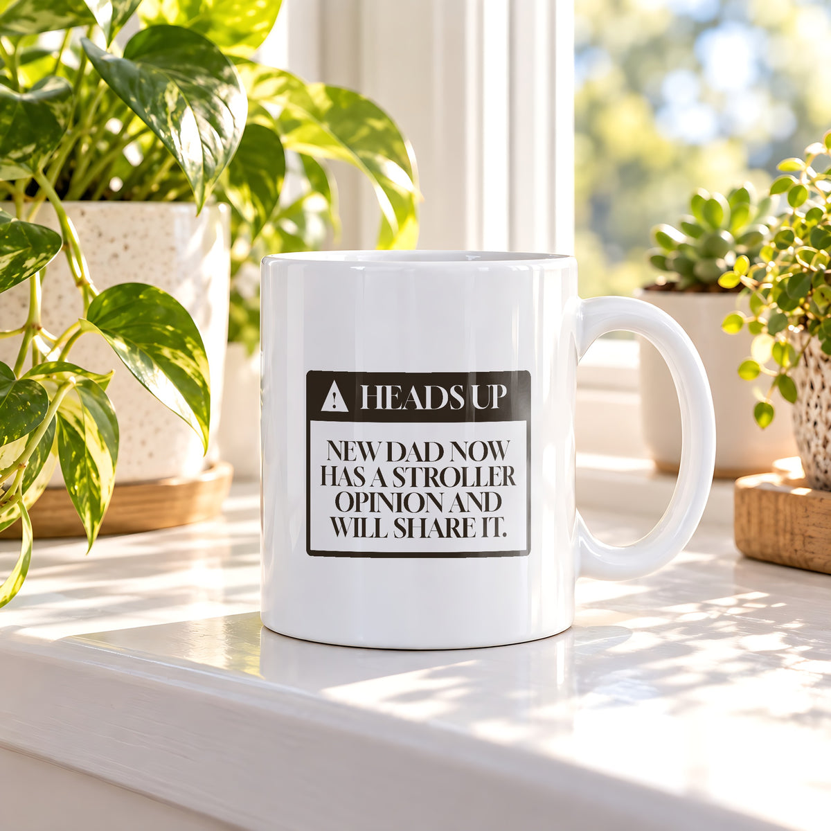 Funny New Dad Coffee Mug Has A Stroller Opinion Will Share It - photo 2
