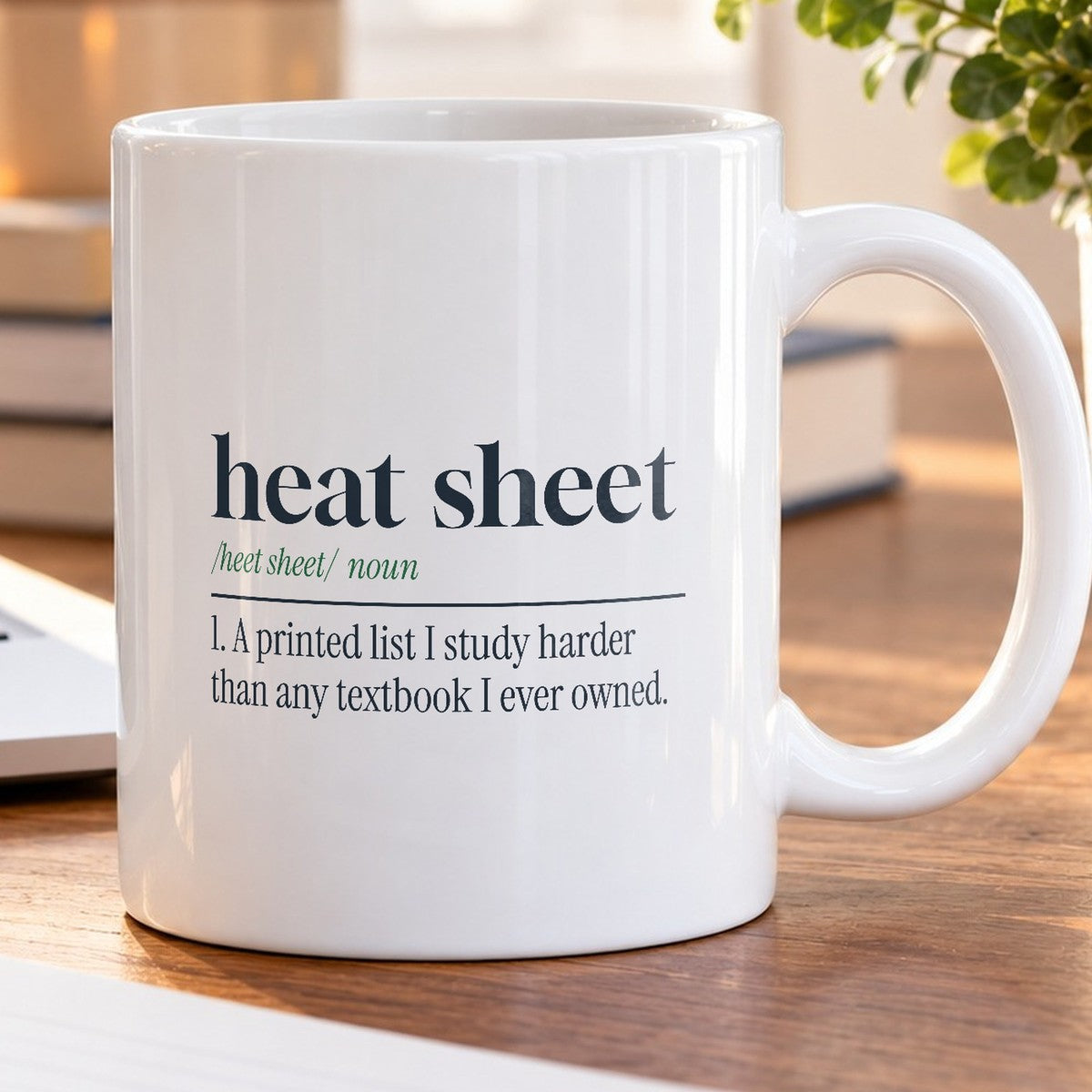 Funny Track And Field Coffee Mug Heat Sheet Dictionary Definition - photo 5