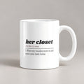 Funny Wife Coffee Mug Her Closet Hoodie Thief For Wife - photo 1