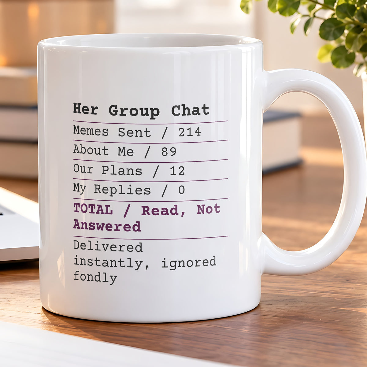 Funny Wife Coffee Mug Group Chat Receipt For Wife - photo 5