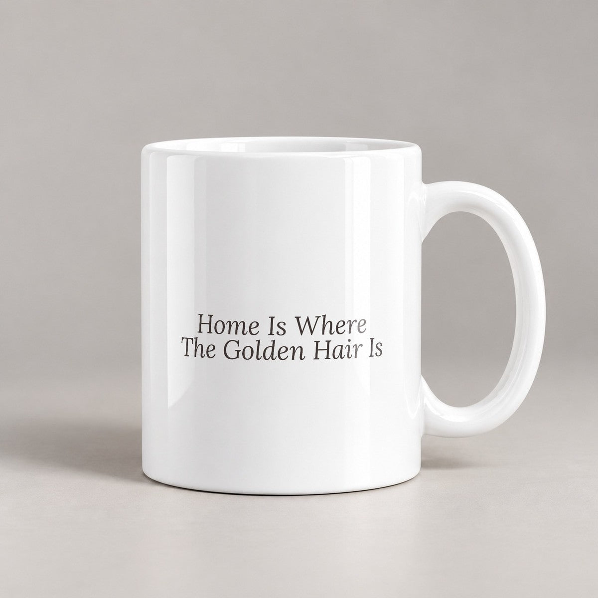 Golden Retriever Coffee Mug Home Is Where Golden Hair Is - photo 2