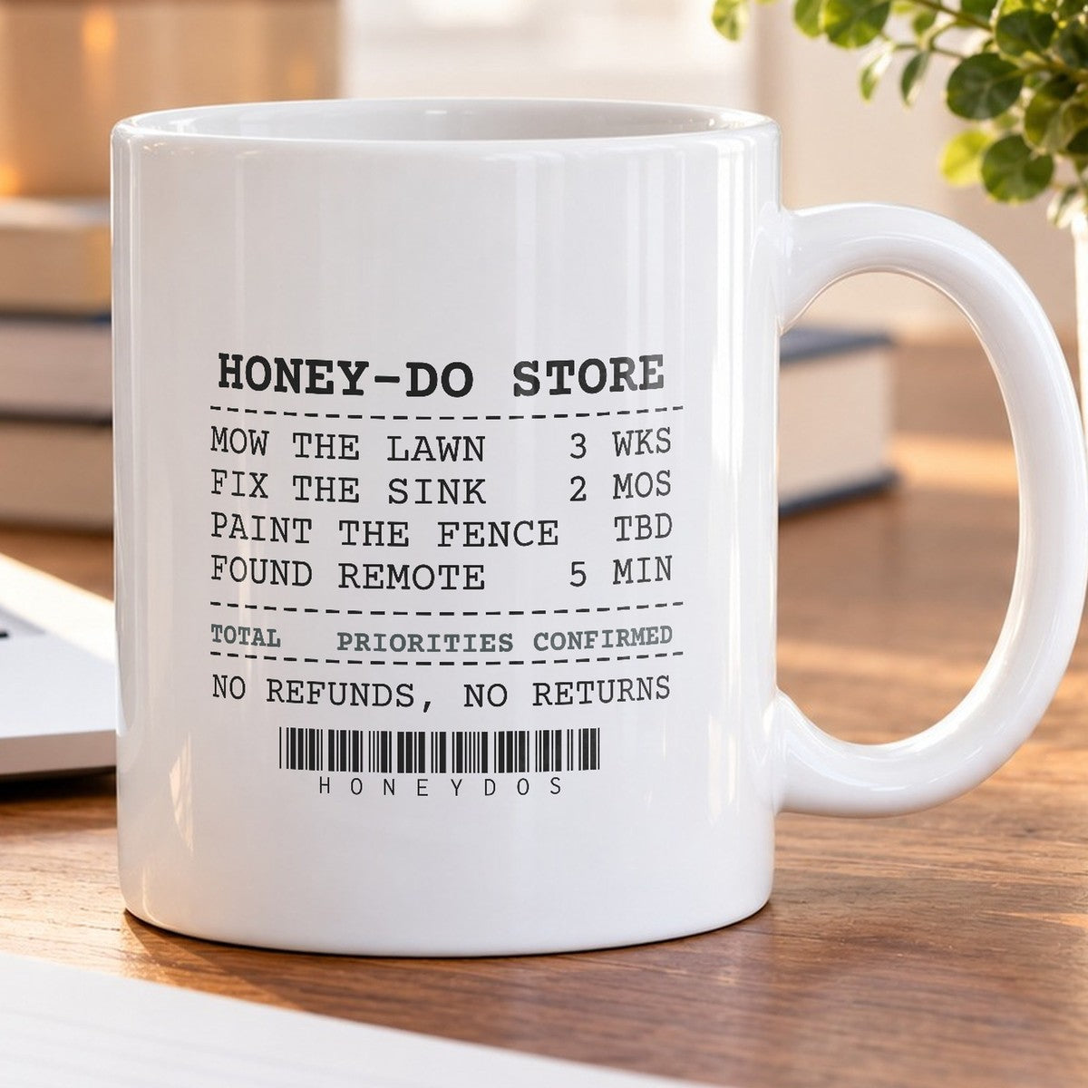 Honey Do Receipt Coffee Mug For Husband - photo 5