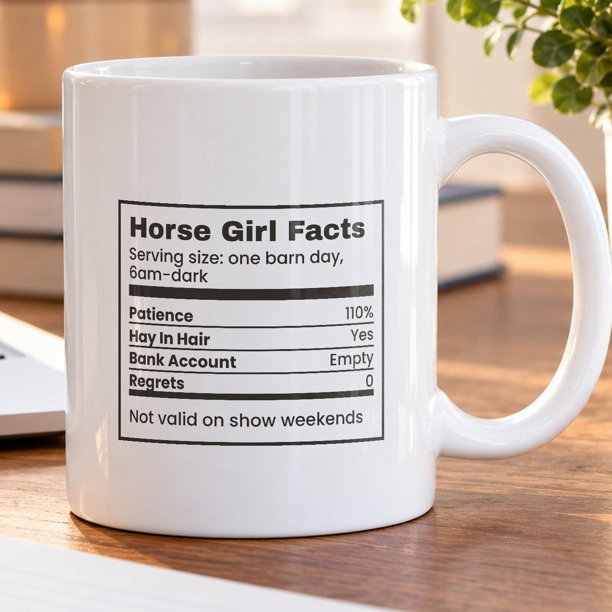 Horse Girl Coffee Mug Horse Girl Facts For Her - photo 5