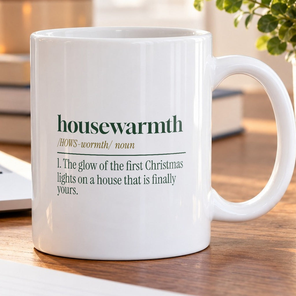 Christmas Coffee Mug Housewarmth Dictionary Definition New House - photo 5