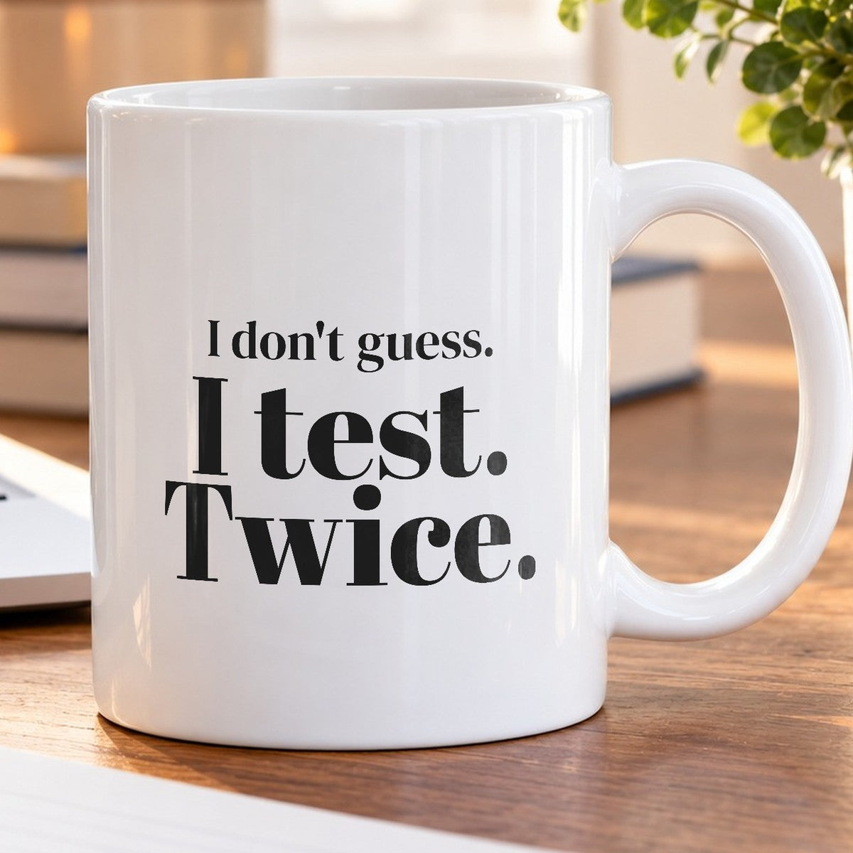 Electrician Coffee Mug I Don't Guess I Test Twice - photo 5
