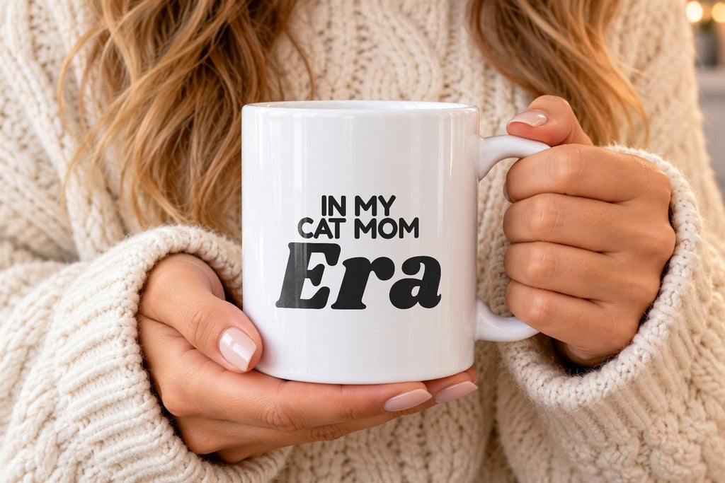 Funny Cat Mom Mug In My Cat Mom Era - photo 3
