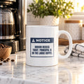 Funny Principal Coffee Mug Indoor Recess Today Large Coffee Required - photo 1