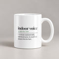Boy Mom Coffee Mug Indoor Voice Does Not Apply - photo 1