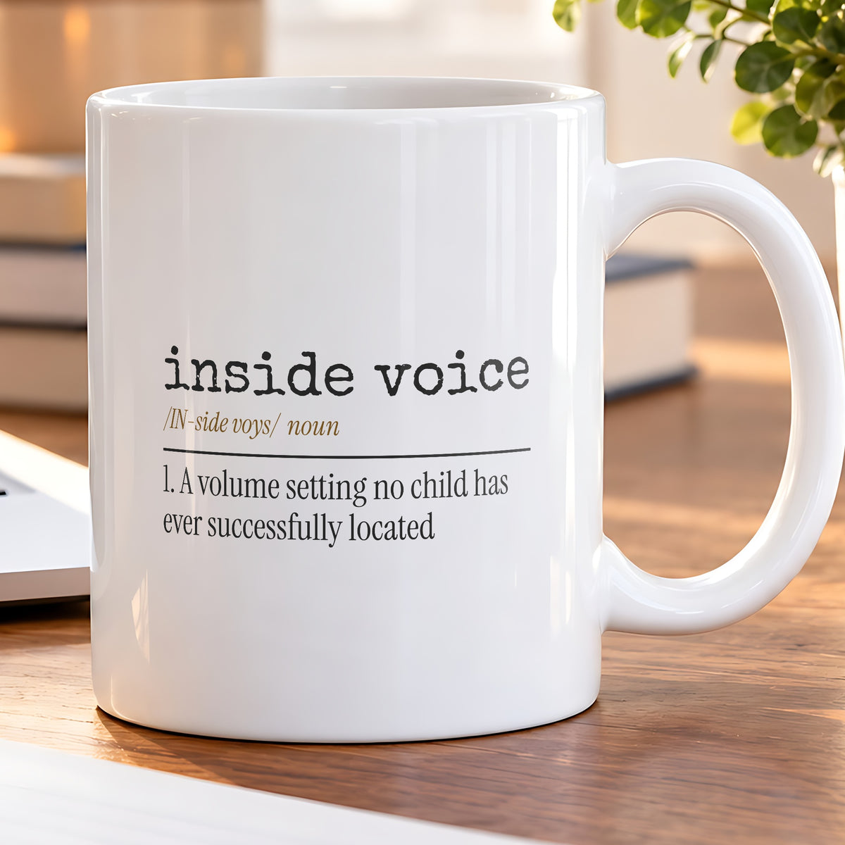 Funny Teacher Dictionary Coffee Mug Inside Voice For Teachers - photo 5
