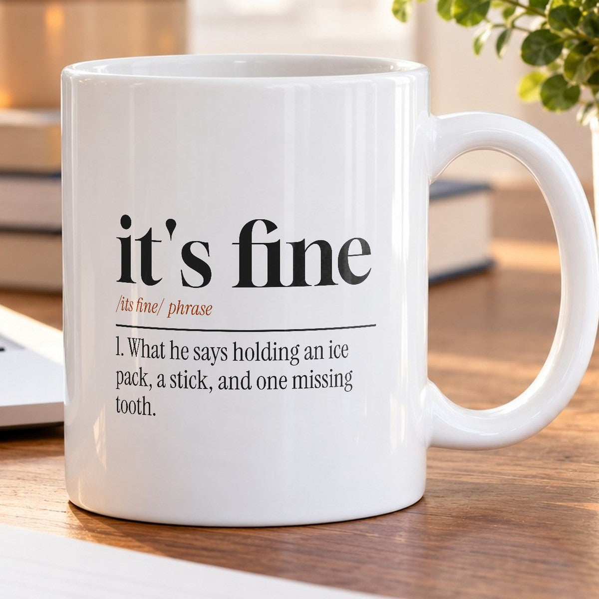 Boy Mom Coffee Mug It's Fine He Said - photo 5
