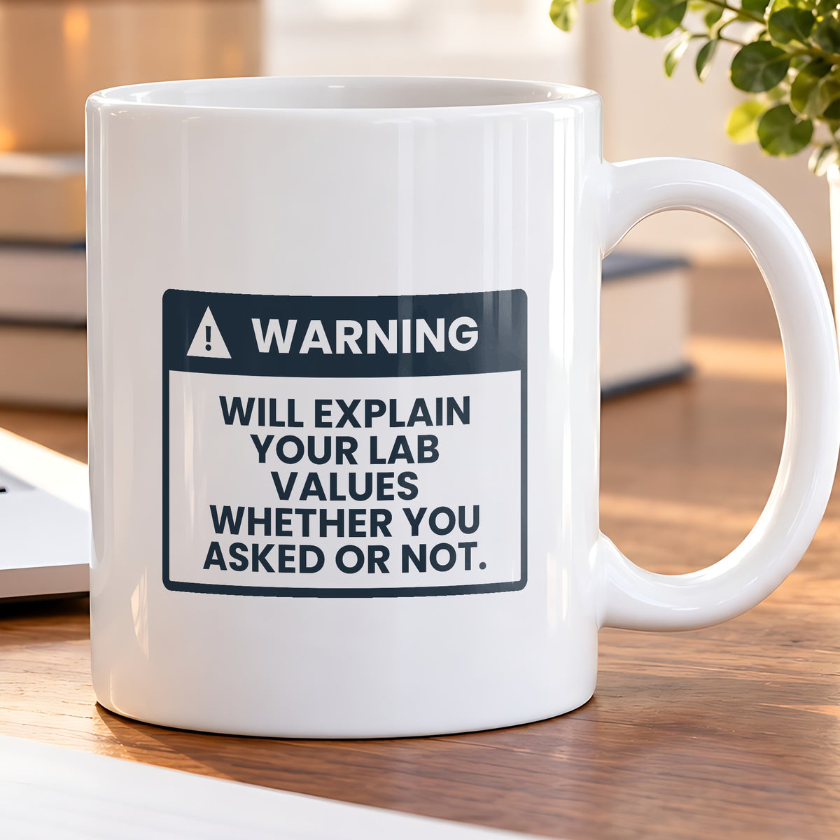 Funny Nurse Coffee Mug Warning Label For New RN Graduation - photo 5