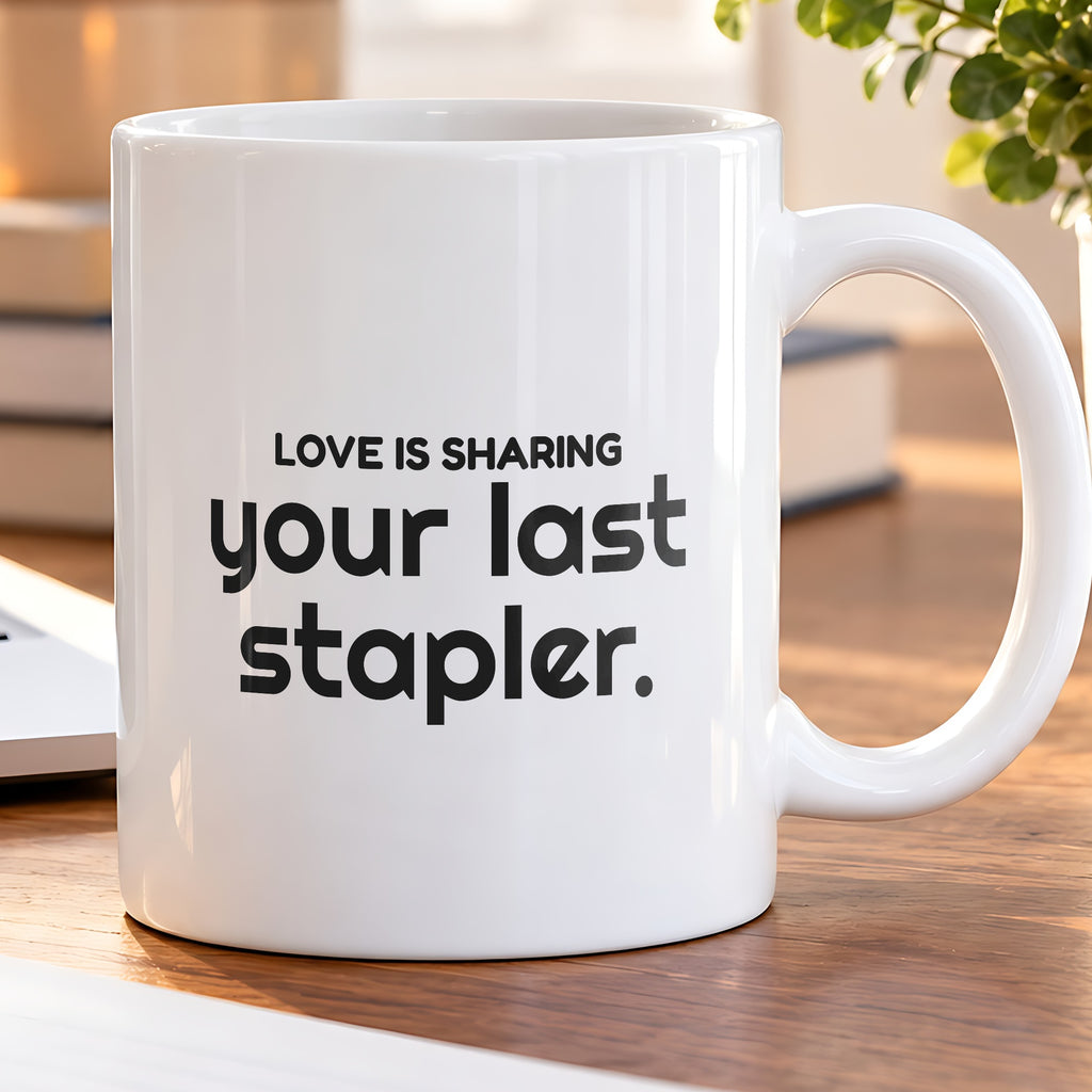 Funny Valentine Coffee Mug Stapler Joke For Coworkers - photo 5
