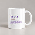 Funny Scrapbooking Coffee Mug Layout Definition For Scrapbookers - photo 1