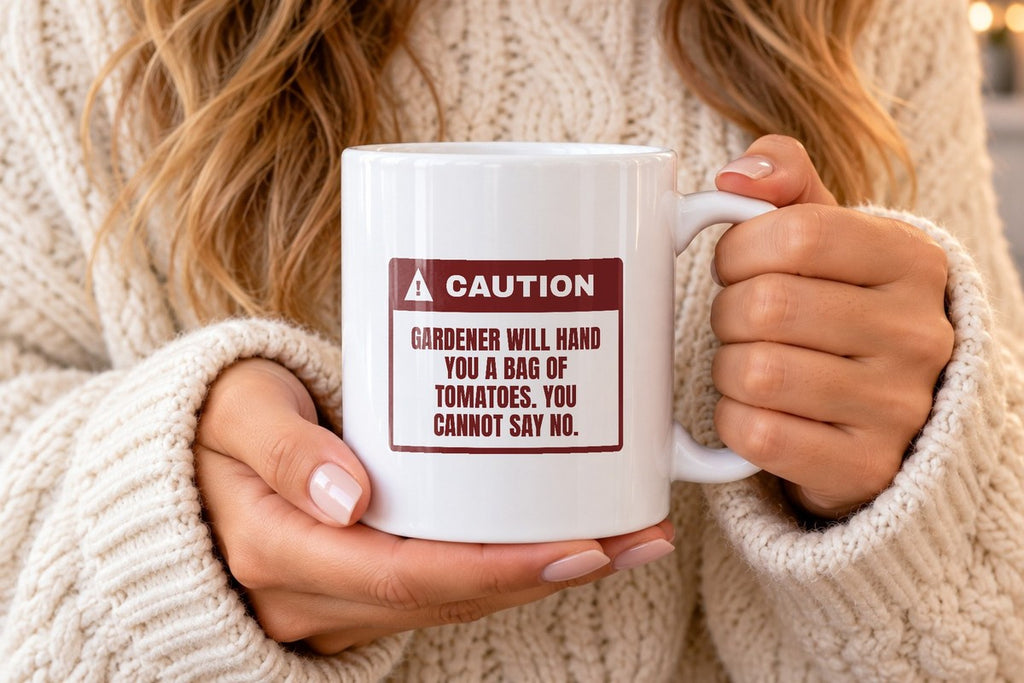 Funny Vegetable Gardener Mug You Will Leave With Tomatoes - photo 1