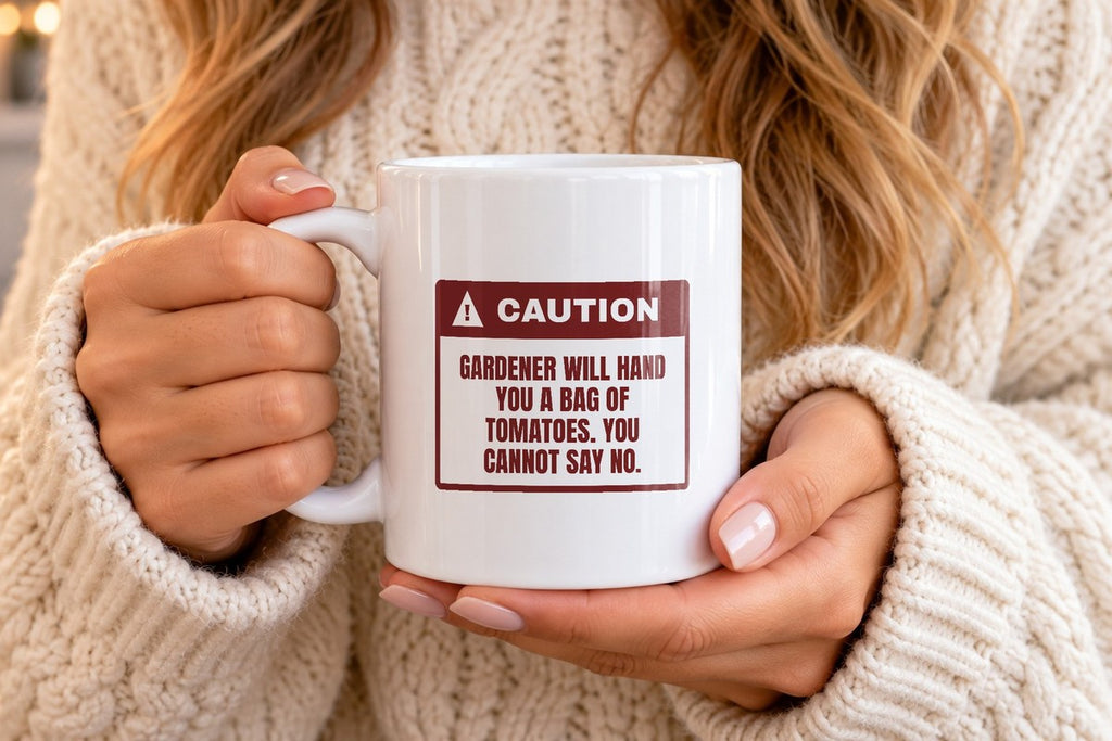 Funny Vegetable Gardener Mug You Will Leave With Tomatoes - photo 4