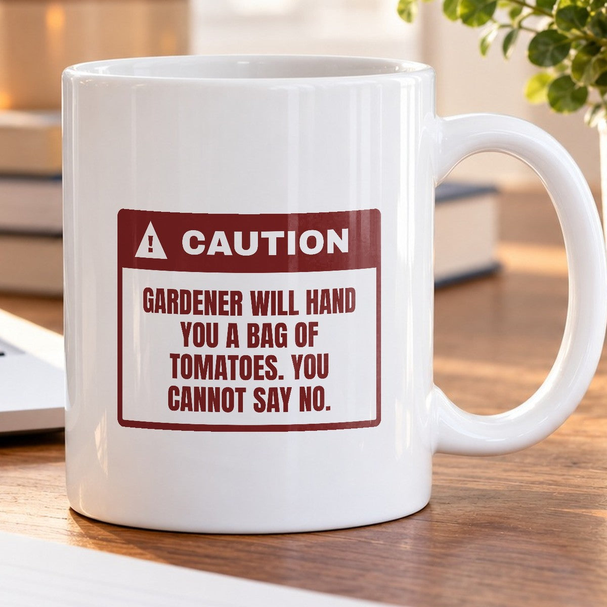 Funny Vegetable Gardener Mug You Will Leave With Tomatoes - photo 5