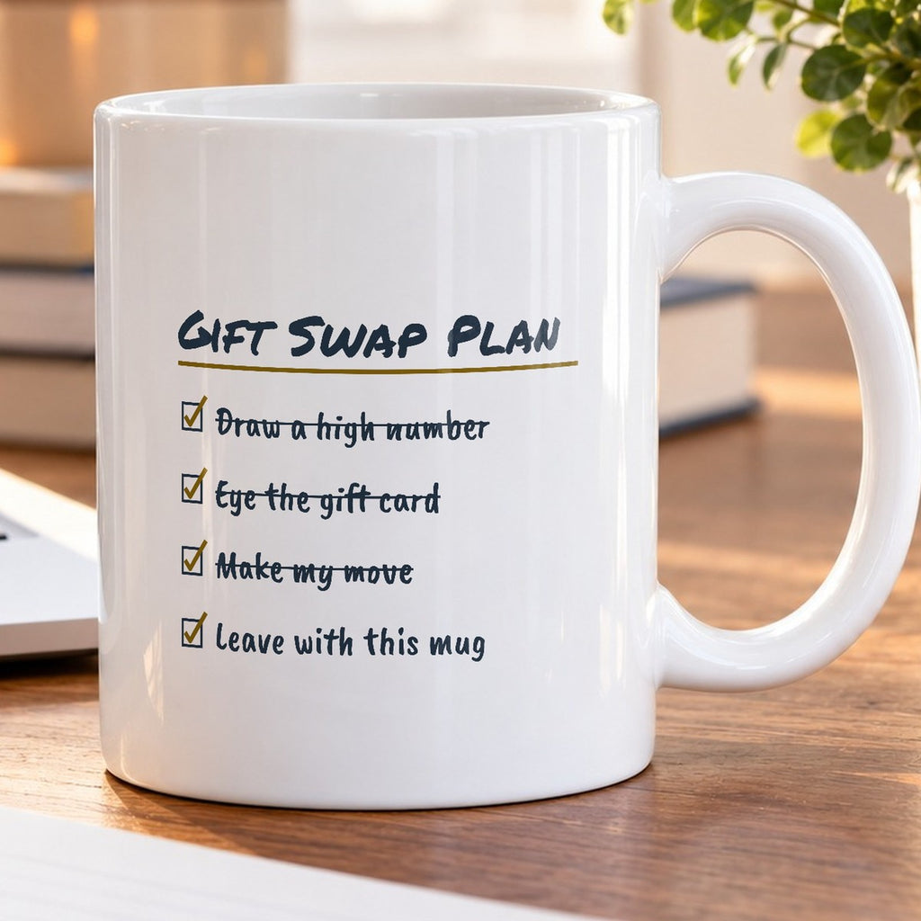 Funny White Elephant Coffee Mug Swap Plan Checklist For Coworkers - photo 5