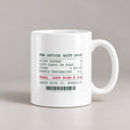 Funny White Elephant Coffee Mug Left With A Mug Office Swap Receipt - photo 1