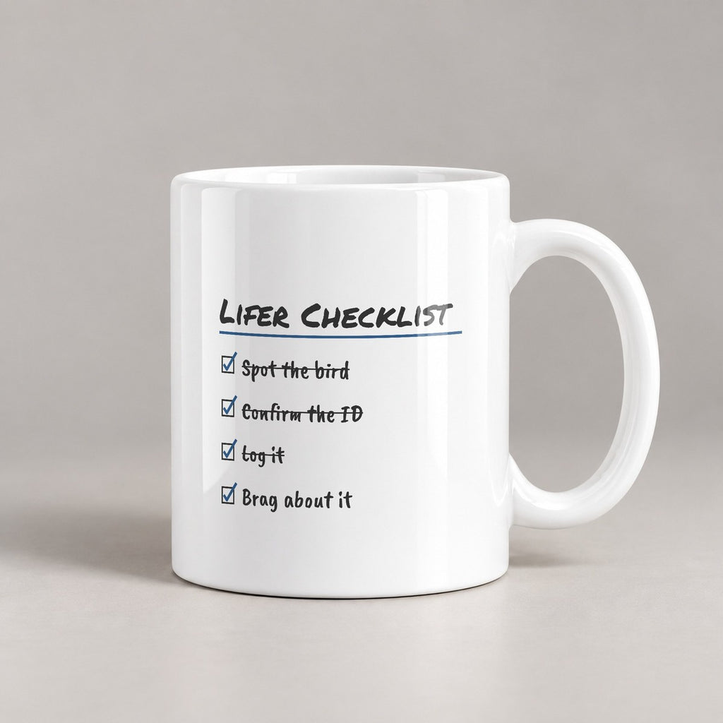 Birdwatching Coffee Mug Spot It Log It Brag About It - photo 1