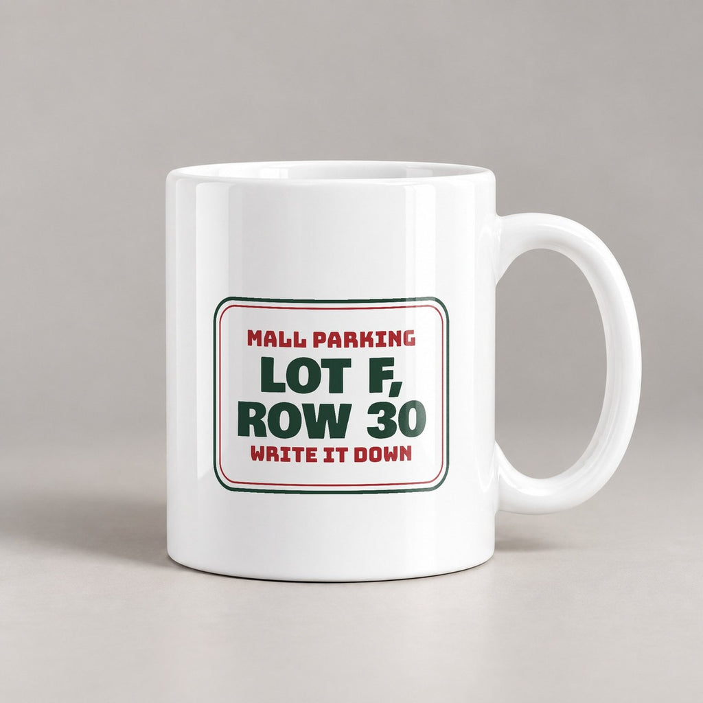Funny Christmas Shopping Coffee Mug Lot F Row 30 Write It Down - photo 1