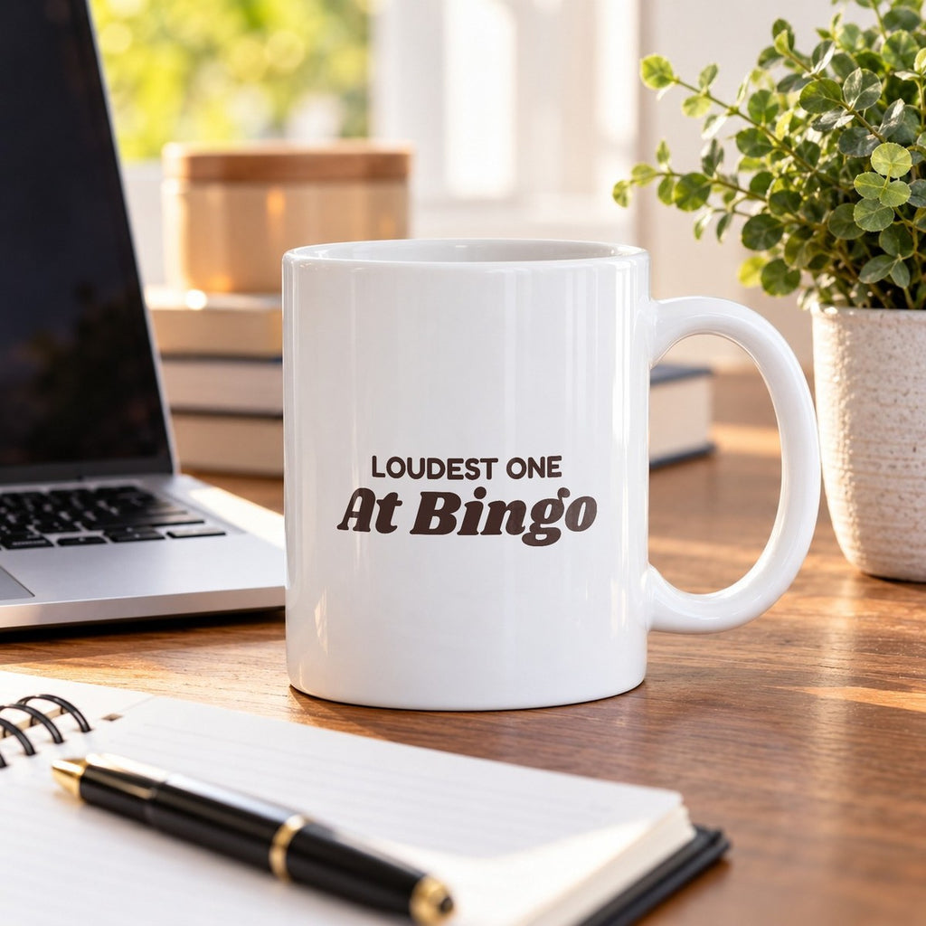 Loudest Bingo Player Coffee Mug - photo 3