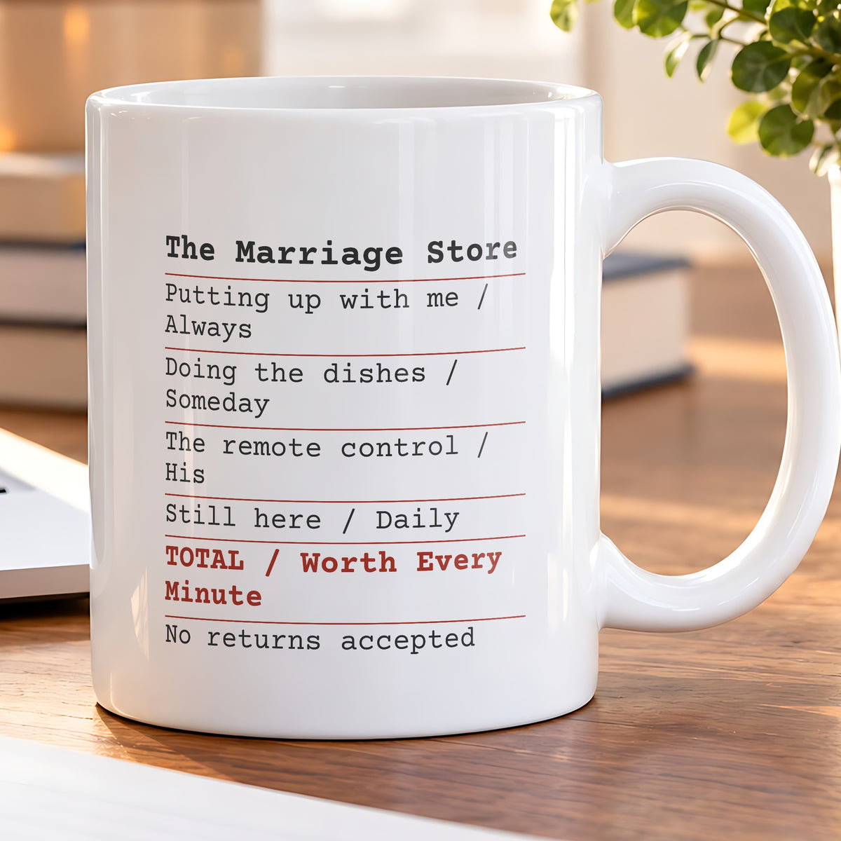 Funny Marriage Receipt Coffee Mug Worth It For Husband - photo 5