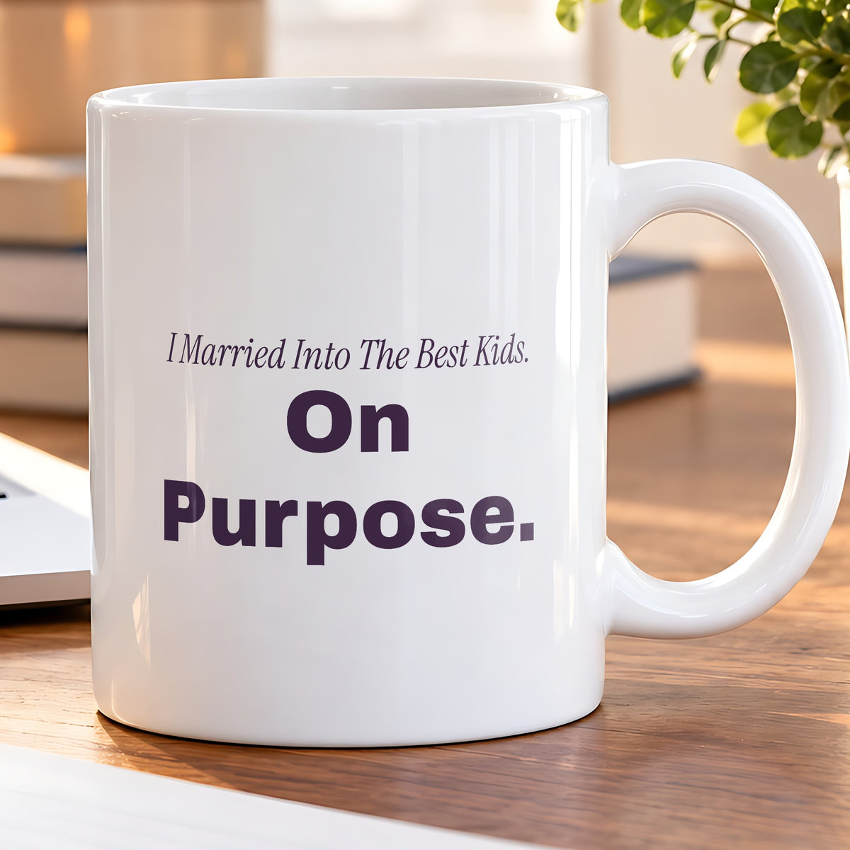 Bonus Mom Coffee Mug I Married Into The Best Kids On Purpose - photo 5