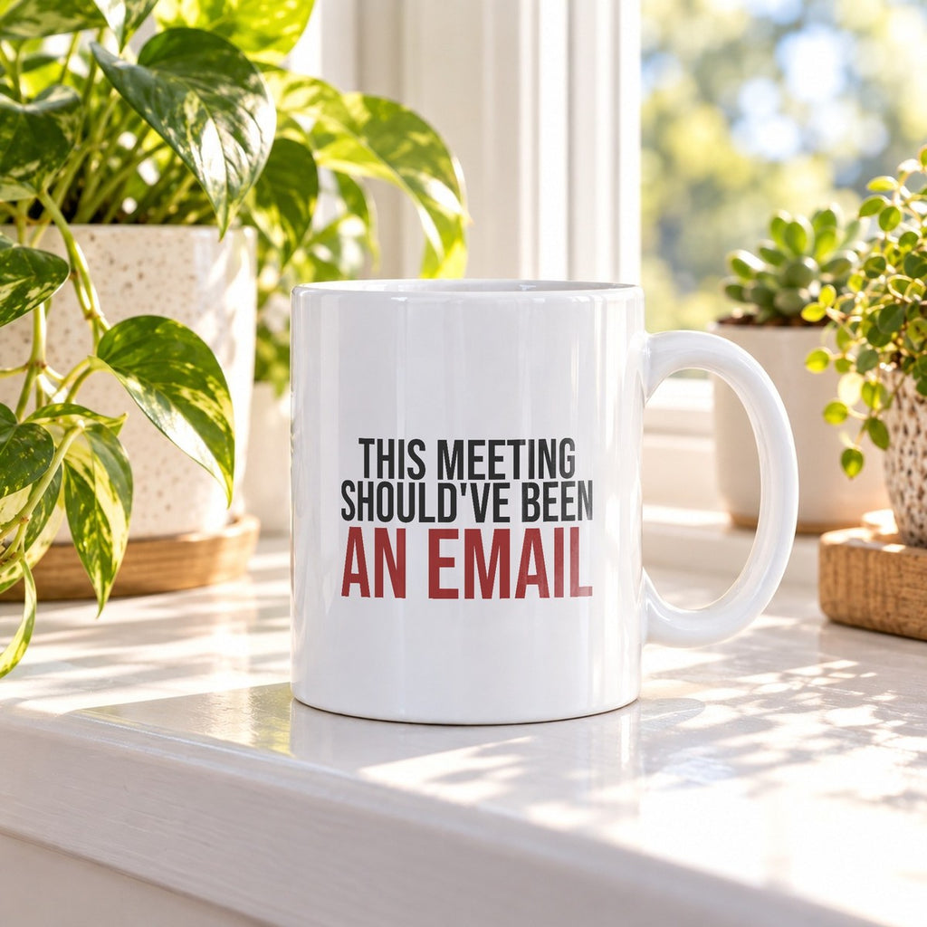 Funny Office Mug This Meeting Should've Been An Email - photo 2
