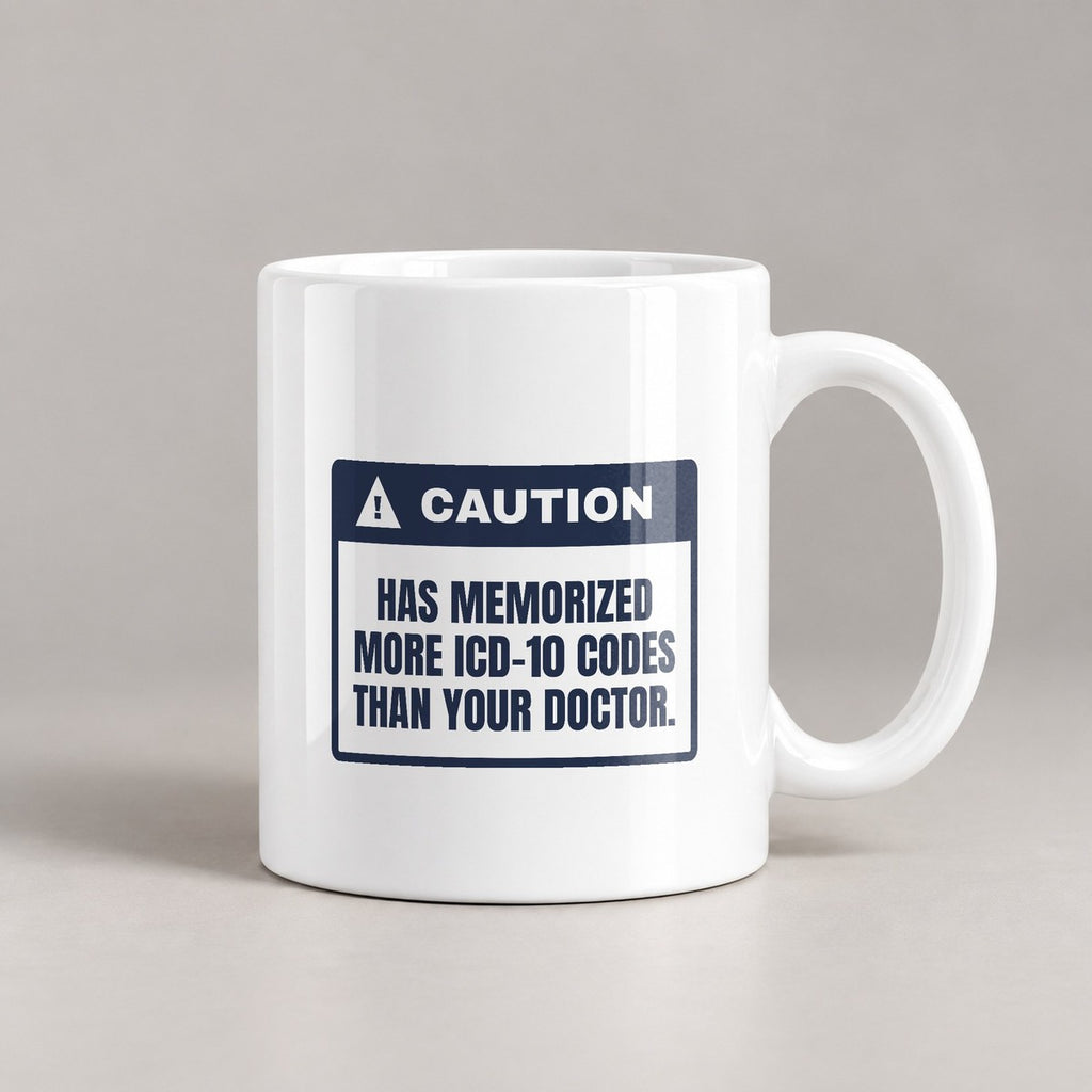 Medical Coder Coffee Mug Knows More Codes Than - photo 3