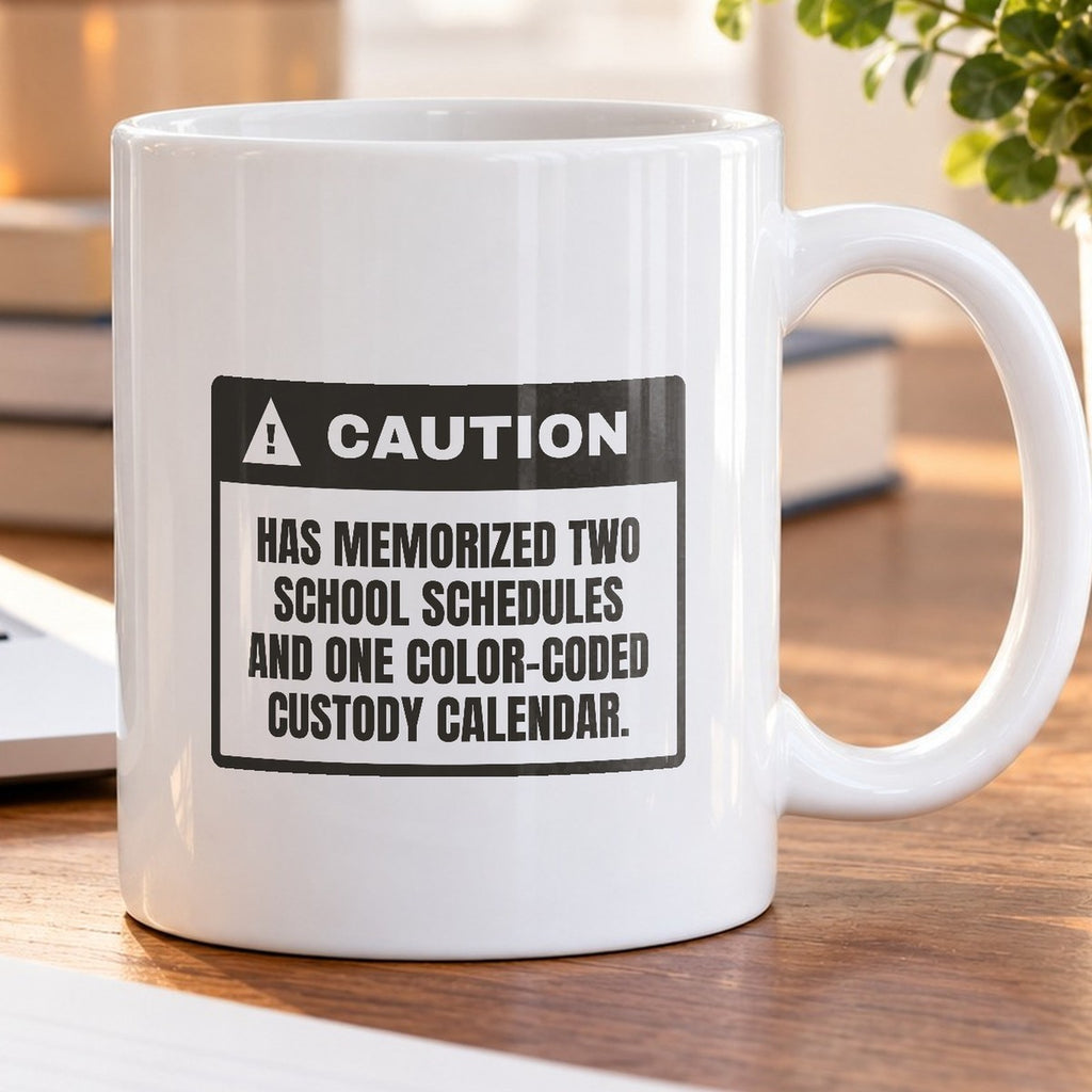 Bonus Mom Coffee Mug Caution Memorized Two Schedules - photo 5