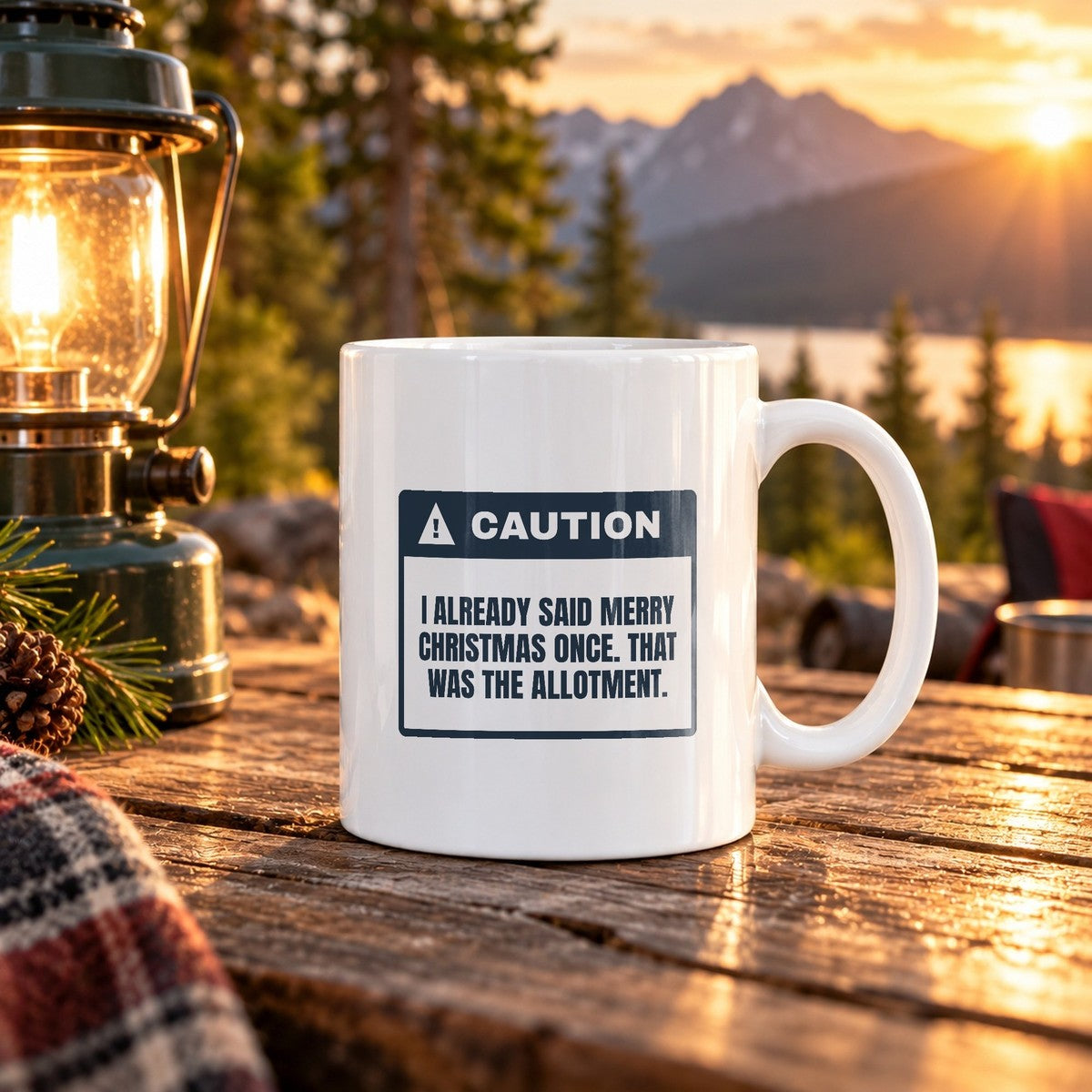 Funny Christmas Introvert Coffee Mug Merry Christmas Allotment Used - photo 3