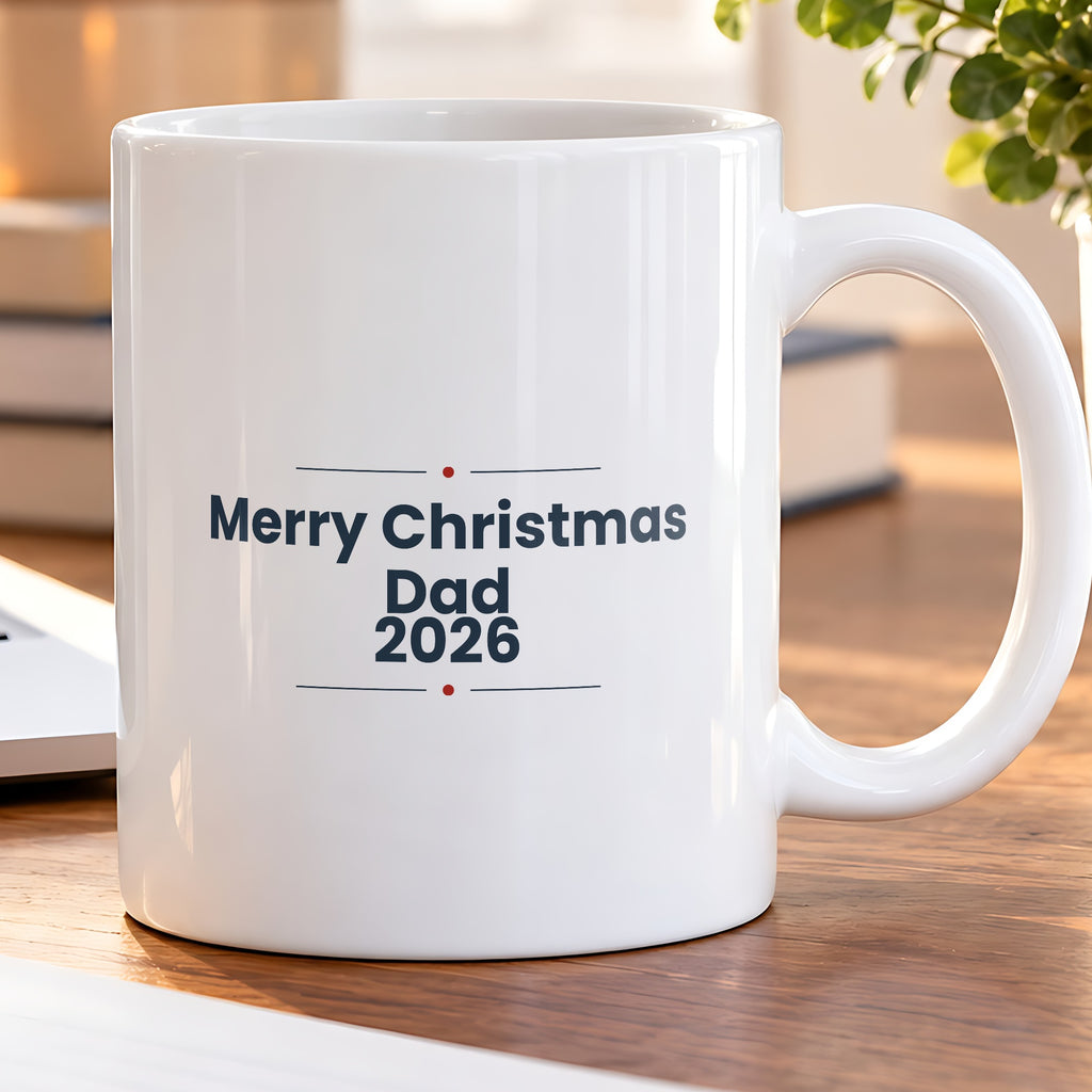 Dad Christmas Coffee Mug Merry Christmas Dad 2026 For Dad - photo 5