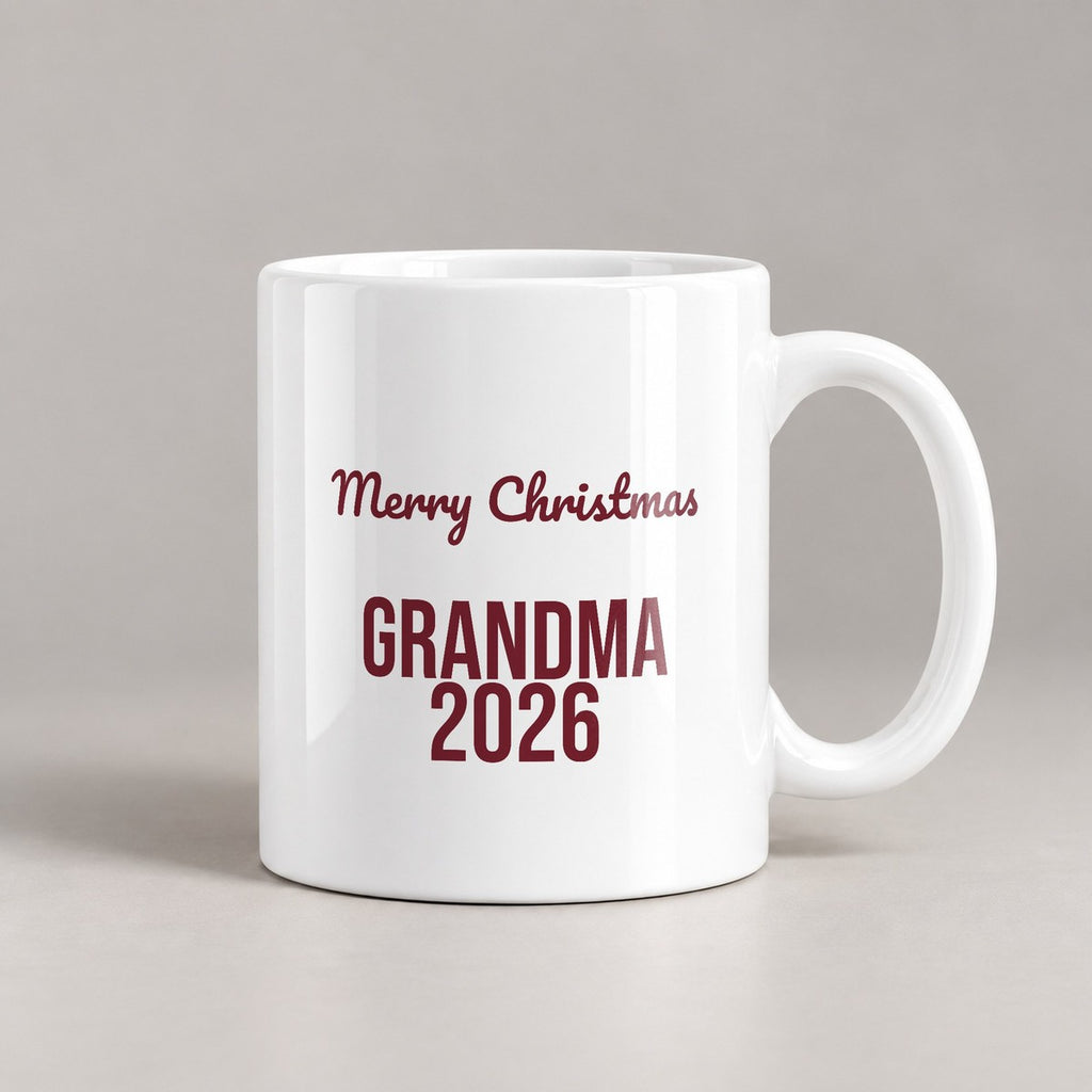 Merry Christmas Grandma 2026 Coffee Mug From Grandkids - photo 1