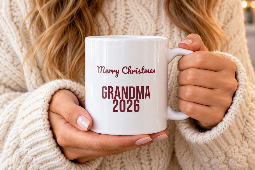 Merry Christmas Grandma 2026 Coffee Mug From Grandkids - photo 2
