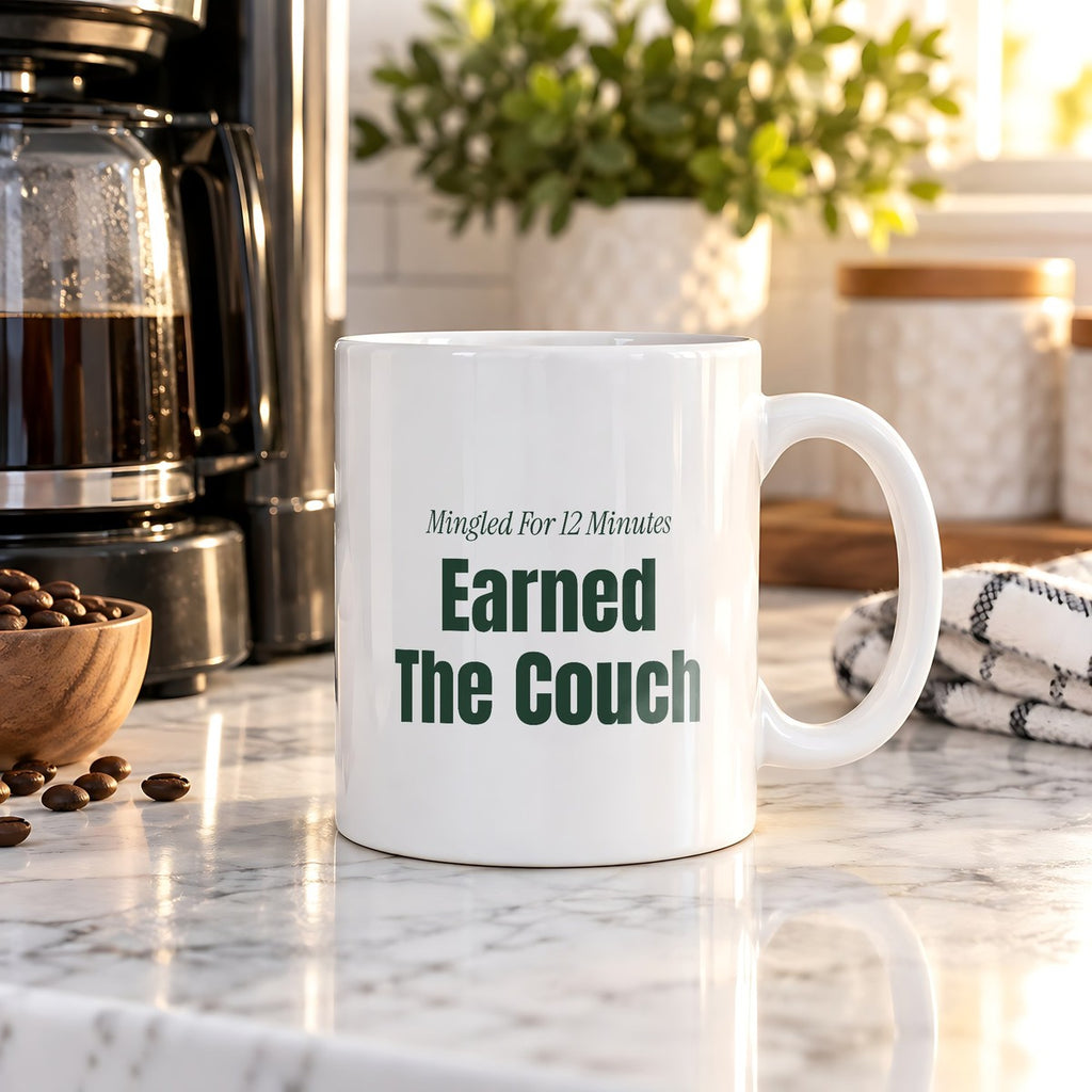 Funny Introvert Christmas Coffee Mug Mingled For 12 Minutes - photo 2