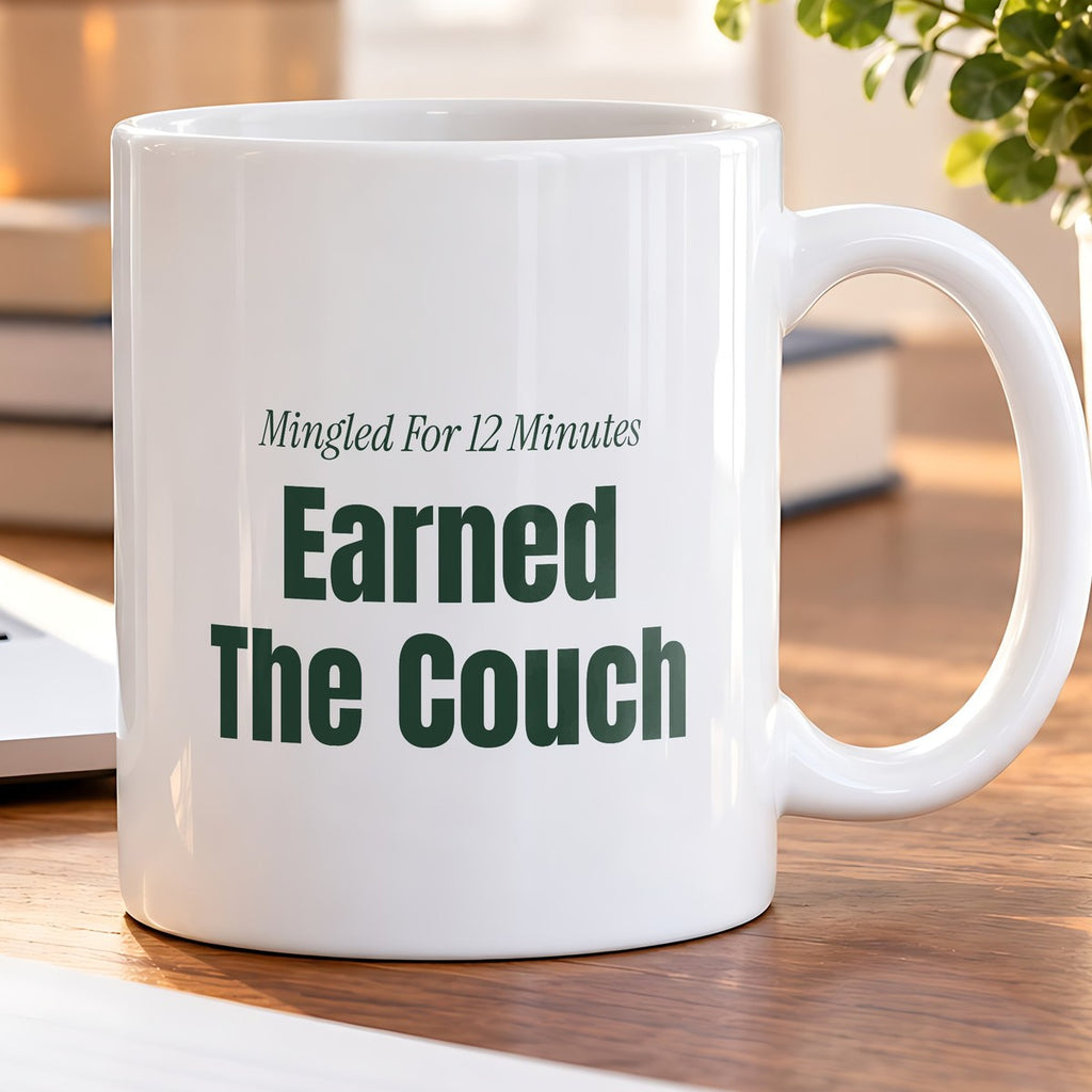 Funny Introvert Christmas Coffee Mug Mingled For 12 Minutes - photo 5