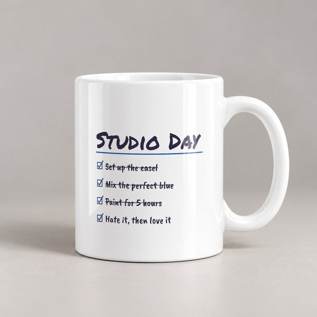 Funny Artist Coffee Mug Mix The Perfect Blue Hate It Love It - photo 1