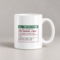 Funny Christmas Coffee Mug Hot Cocoa Uninterrupted Prescription For Mom - photo 1
