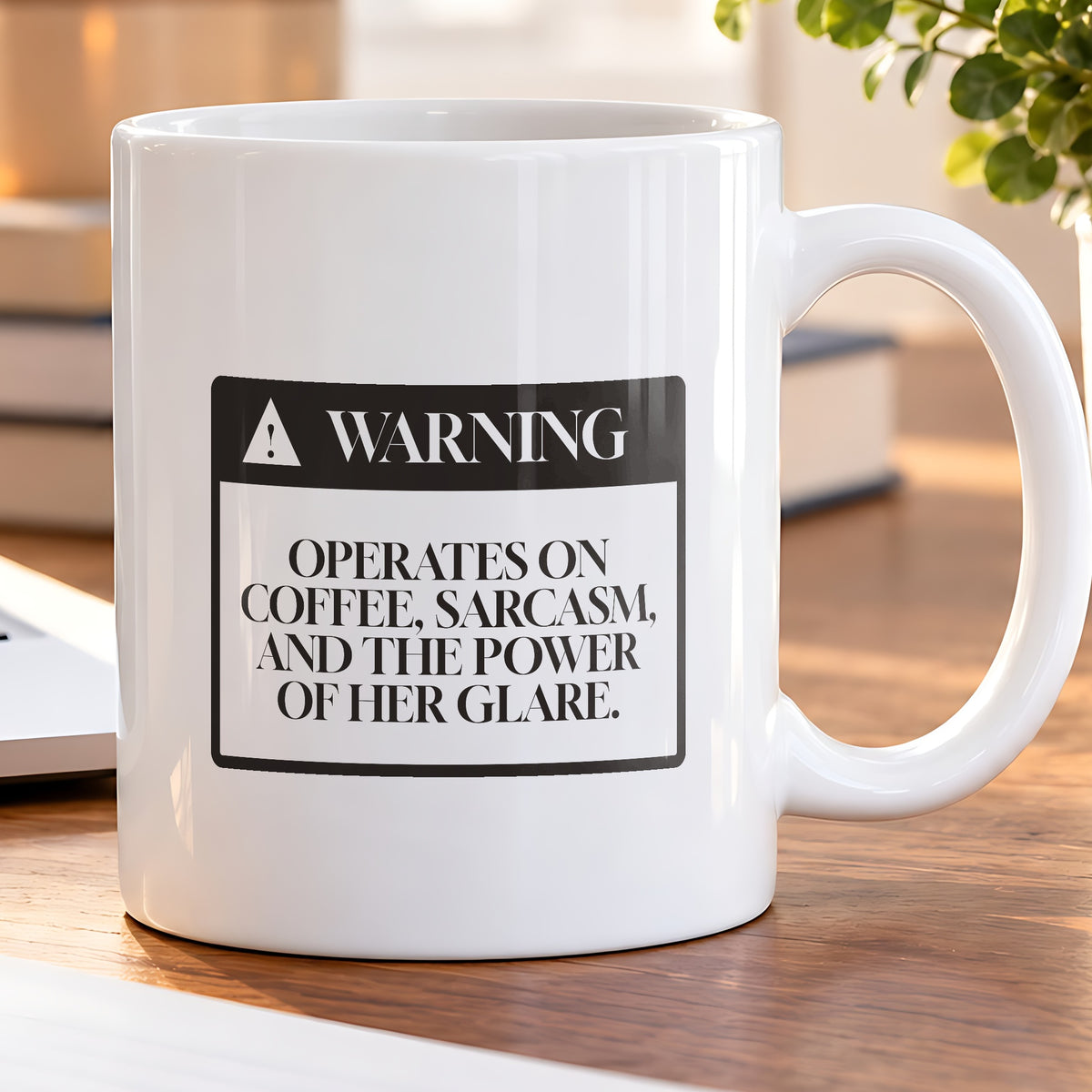 Funny Mom Warning Coffee Mug Runs On Coffee For Mom - photo 5