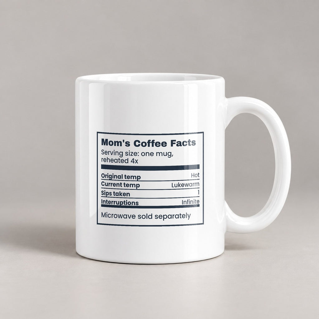 Mom Coffee Mug Reheated Four Times Sips Taken - photo 1