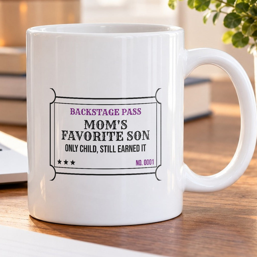 Mom's Favorite Son Coffee Mug For Mom - photo 5
