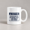 Funny Pilot Coffee Mug Names Every Plane Mid-Sentence For Aviators - photo 1