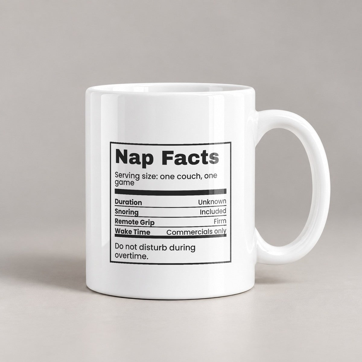 Nap Facts Coffee Mug Do Not Disturb For Husband - photo 3